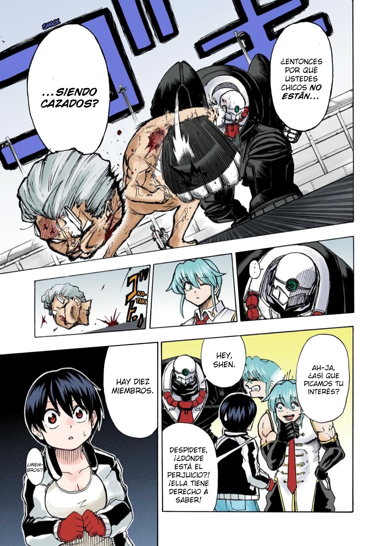 Read UNDEAD UNLUCK Full Color ES Manga Online