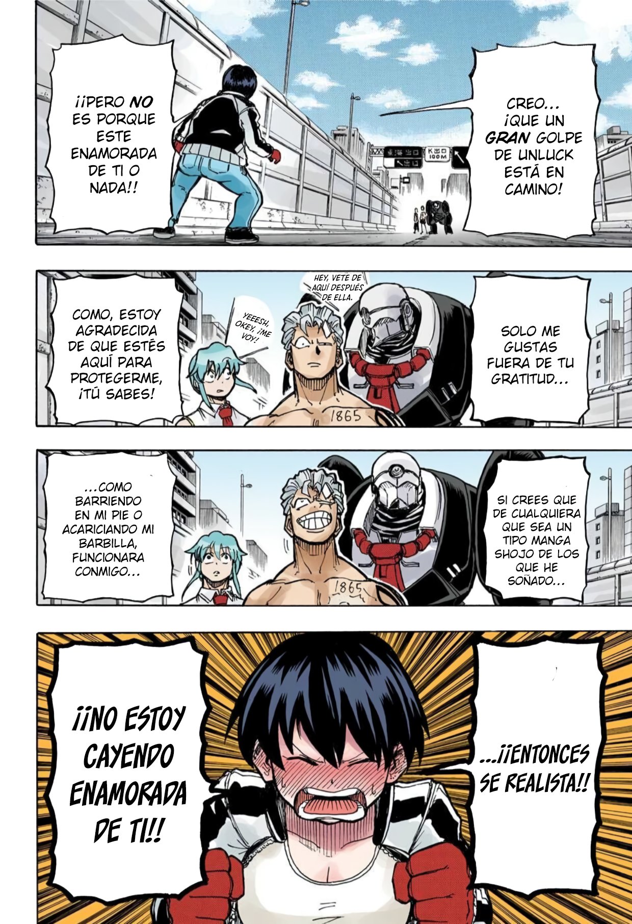 Read UNDEAD UNLUCK Full Color ES Manga Online