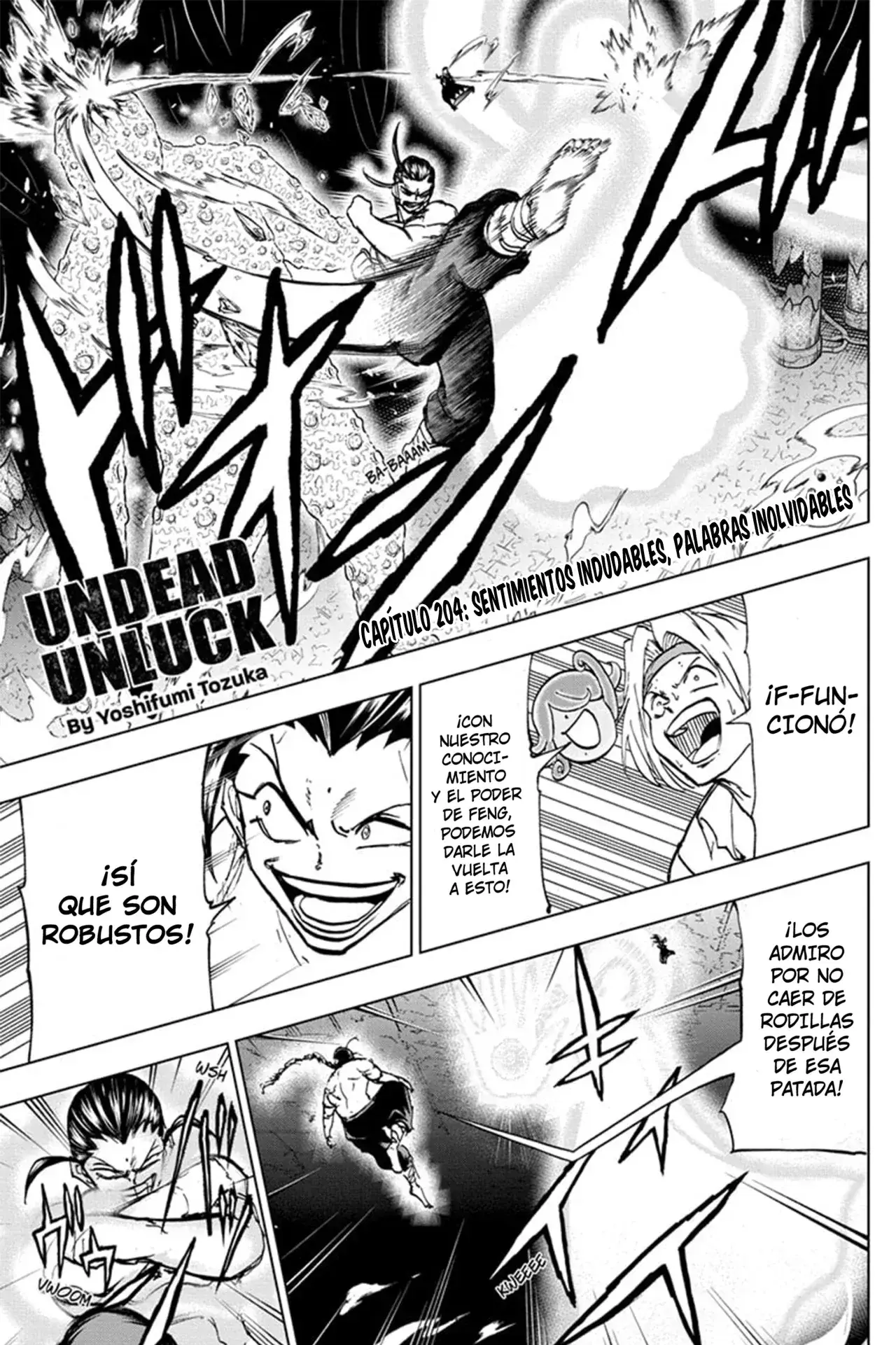 Read UNDEAD UNLUCK Full Color ES Manga Online