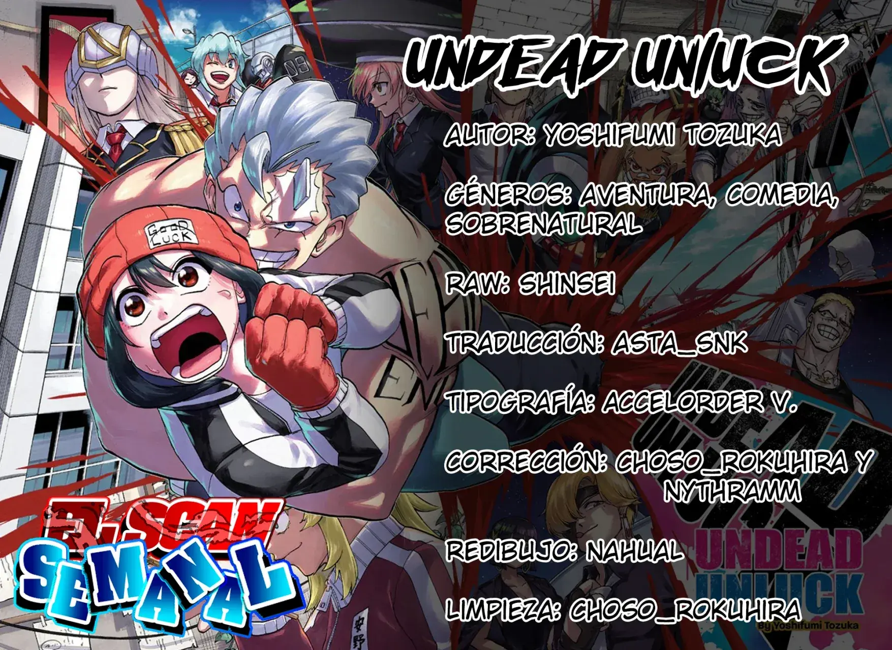 Read UNDEAD UNLUCK Full Color ES Manga Online
