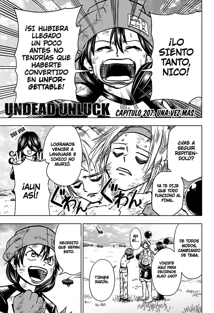 Read UNDEAD UNLUCK Full Color ES Manga Online