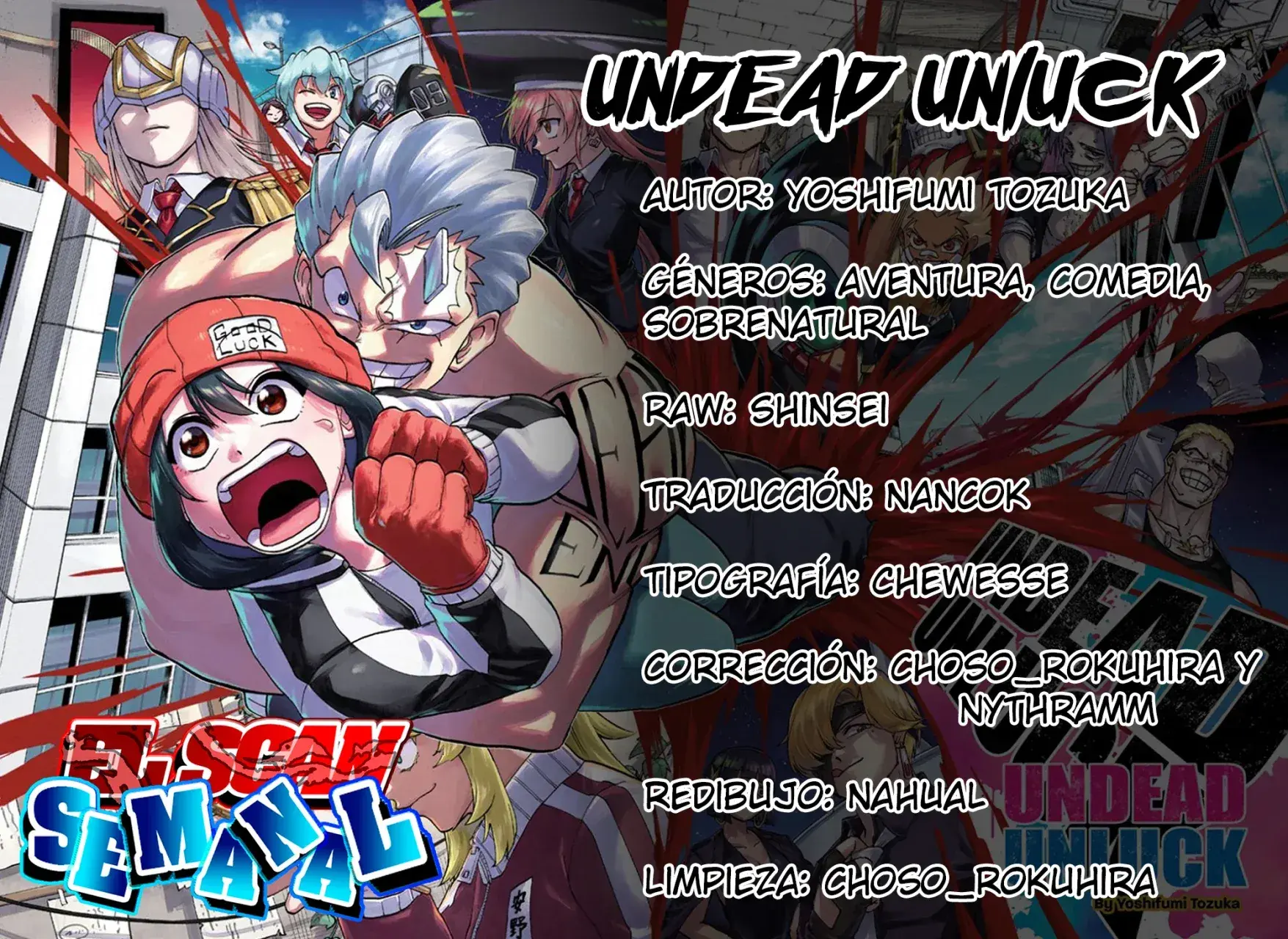 Read UNDEAD UNLUCK Full Color ES Manga Online