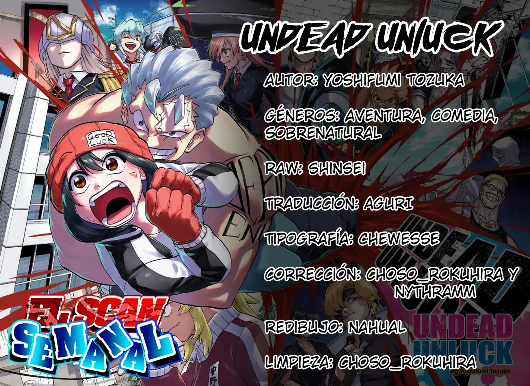 Read UNDEAD UNLUCK Full Color ES Manga Online
