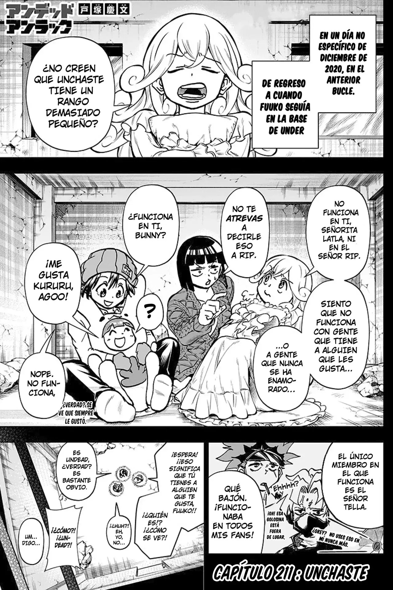 Read UNDEAD UNLUCK Full Color ES Manga Online