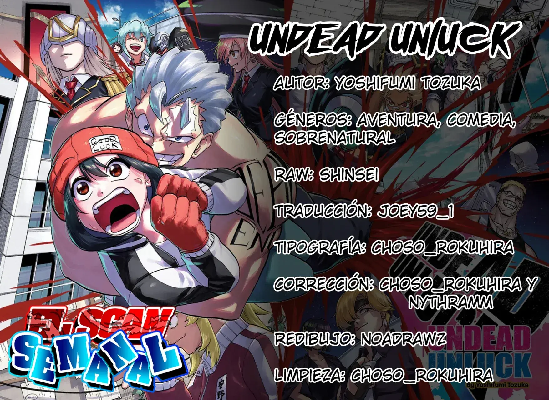Read UNDEAD UNLUCK Full Color ES Manga Online