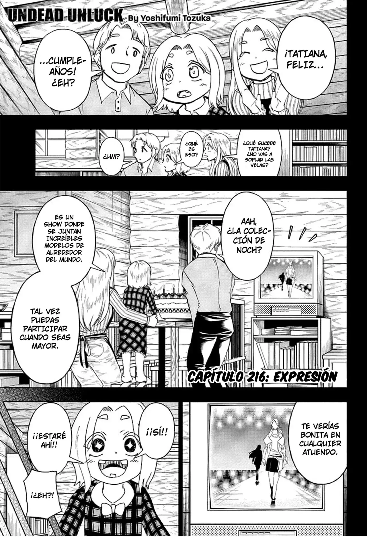 Read UNDEAD UNLUCK Full Color ES Manga Online