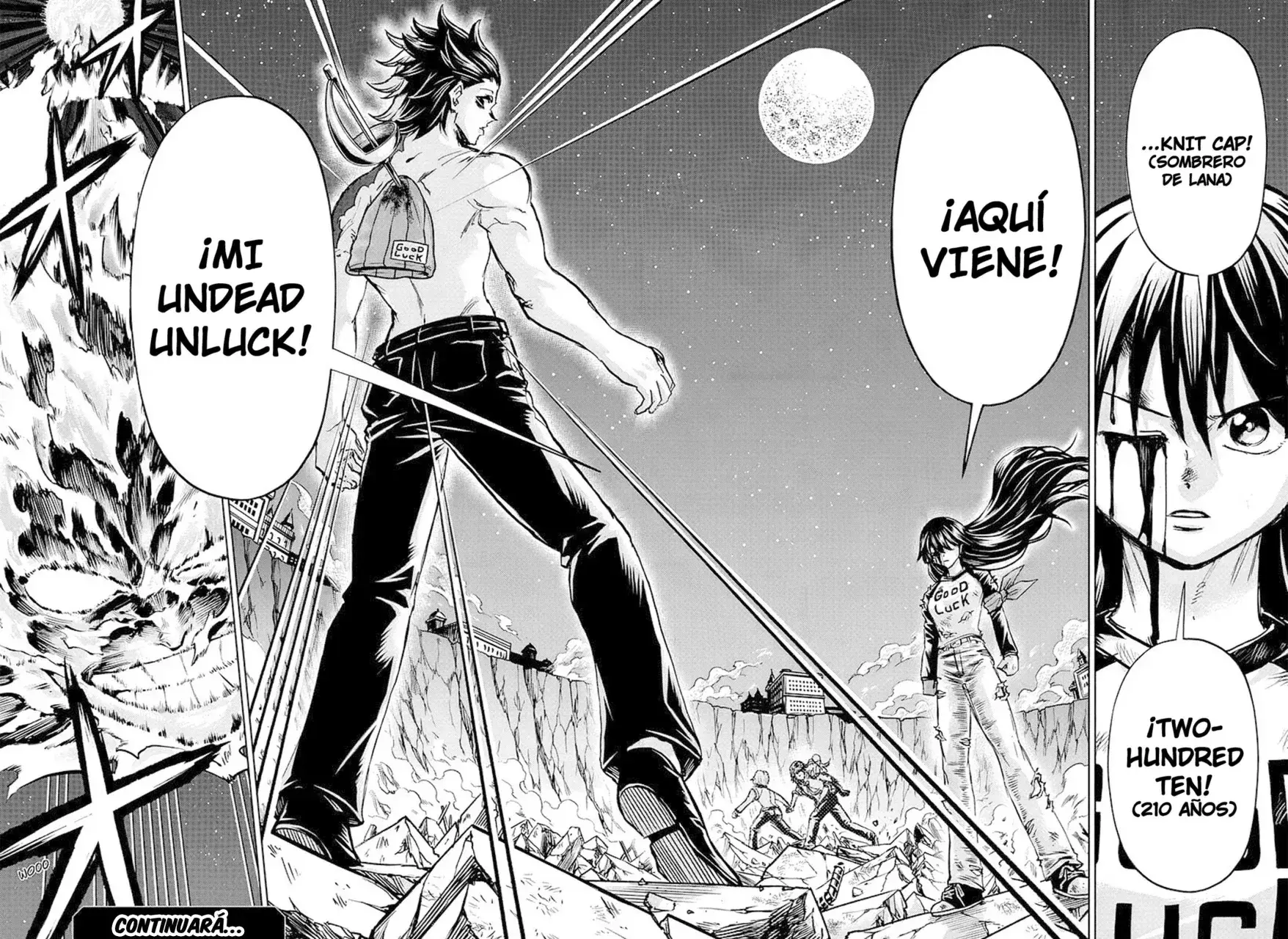 Read UNDEAD UNLUCK Full Color ES Manga Online