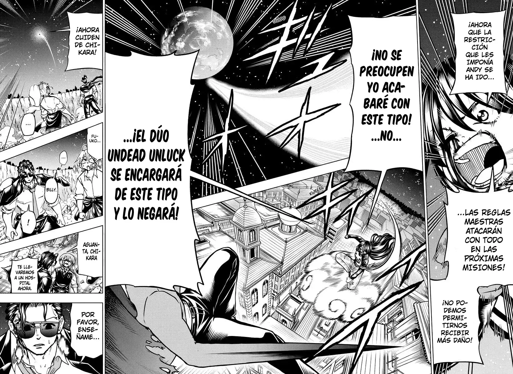Read UNDEAD UNLUCK Full Color ES Manga Online