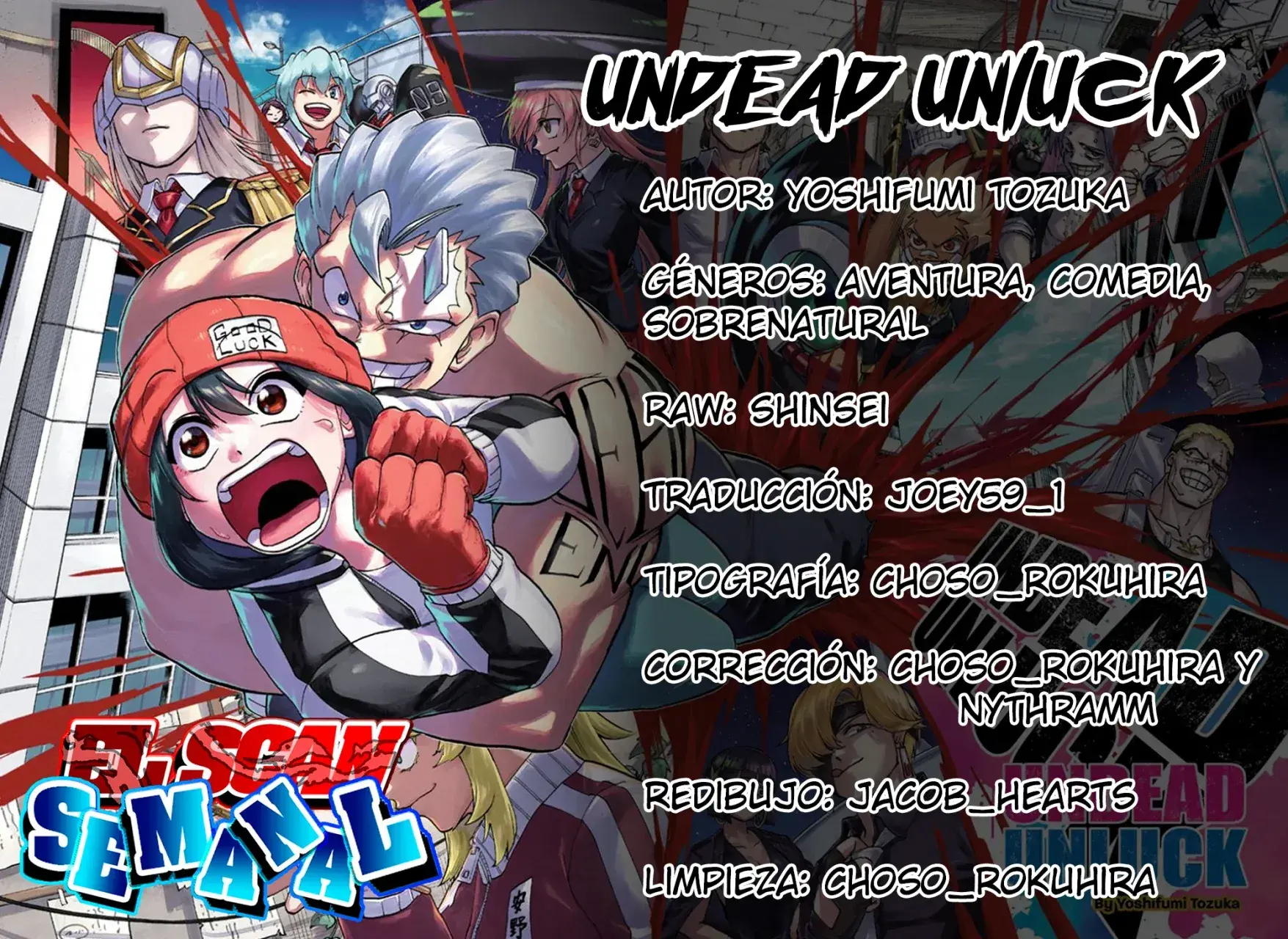 Read UNDEAD UNLUCK Full Color ES Manga Online