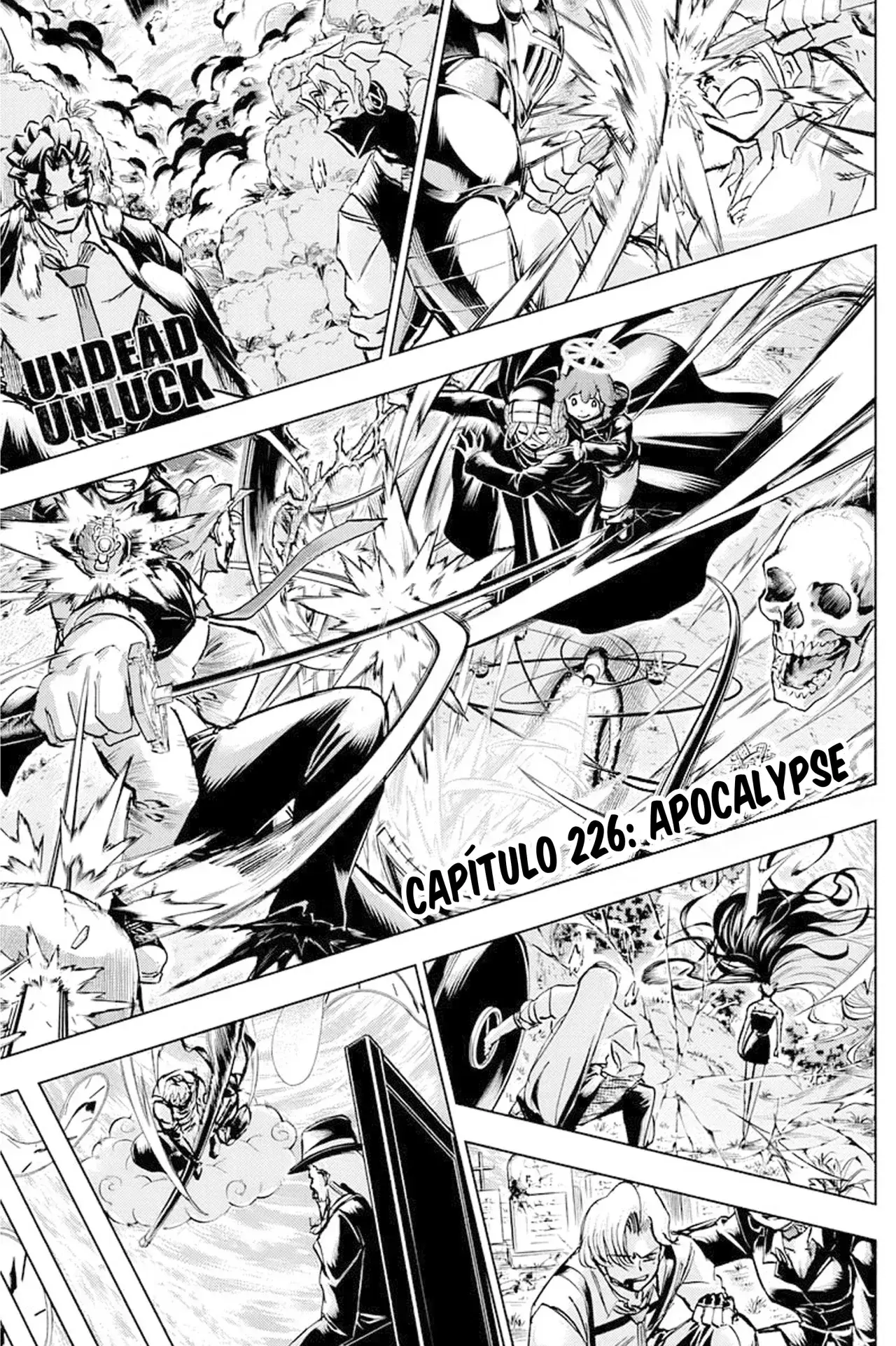 Read UNDEAD UNLUCK Full Color ES Manga Online