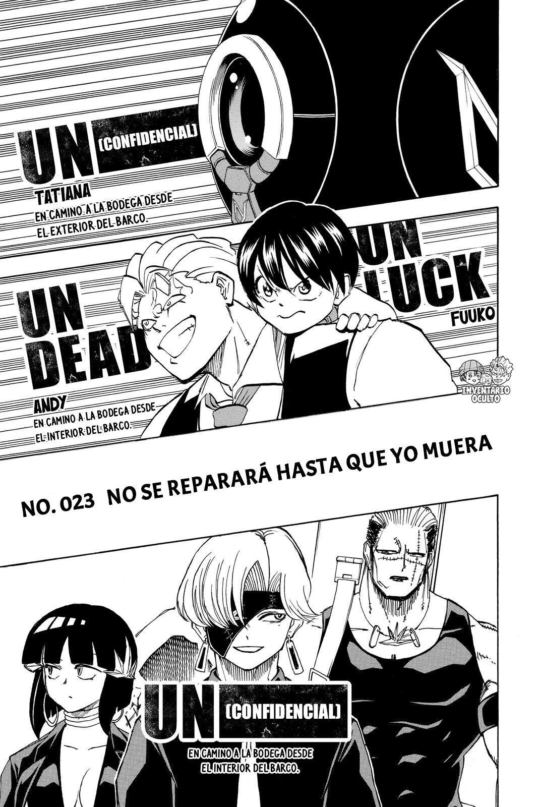 Read UNDEAD UNLUCK Full Color ES Manga Online