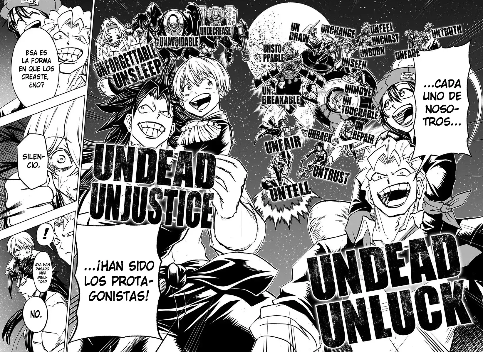 Read UNDEAD UNLUCK Full Color ES Manga Online