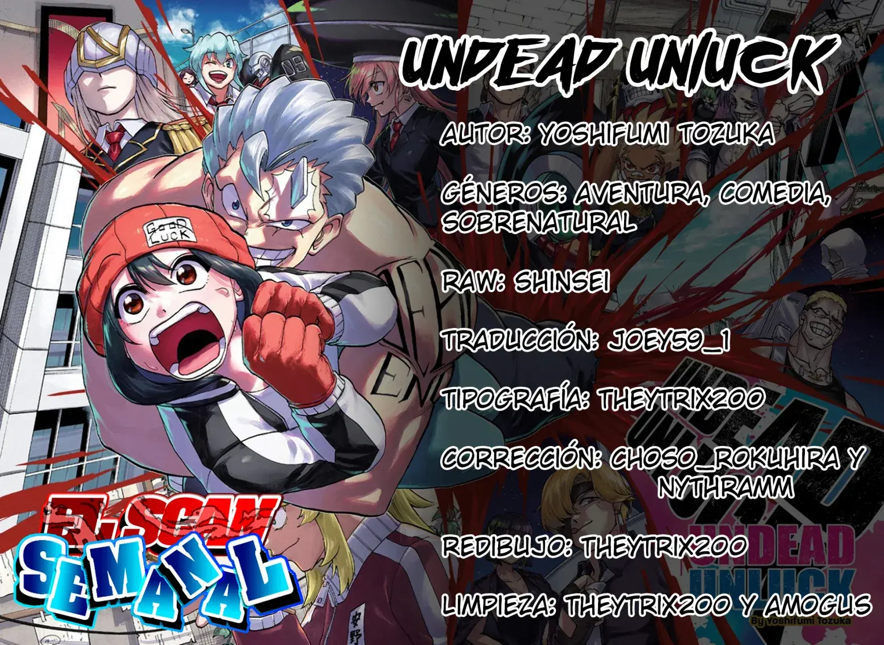 Read UNDEAD UNLUCK Full Color ES Manga Online