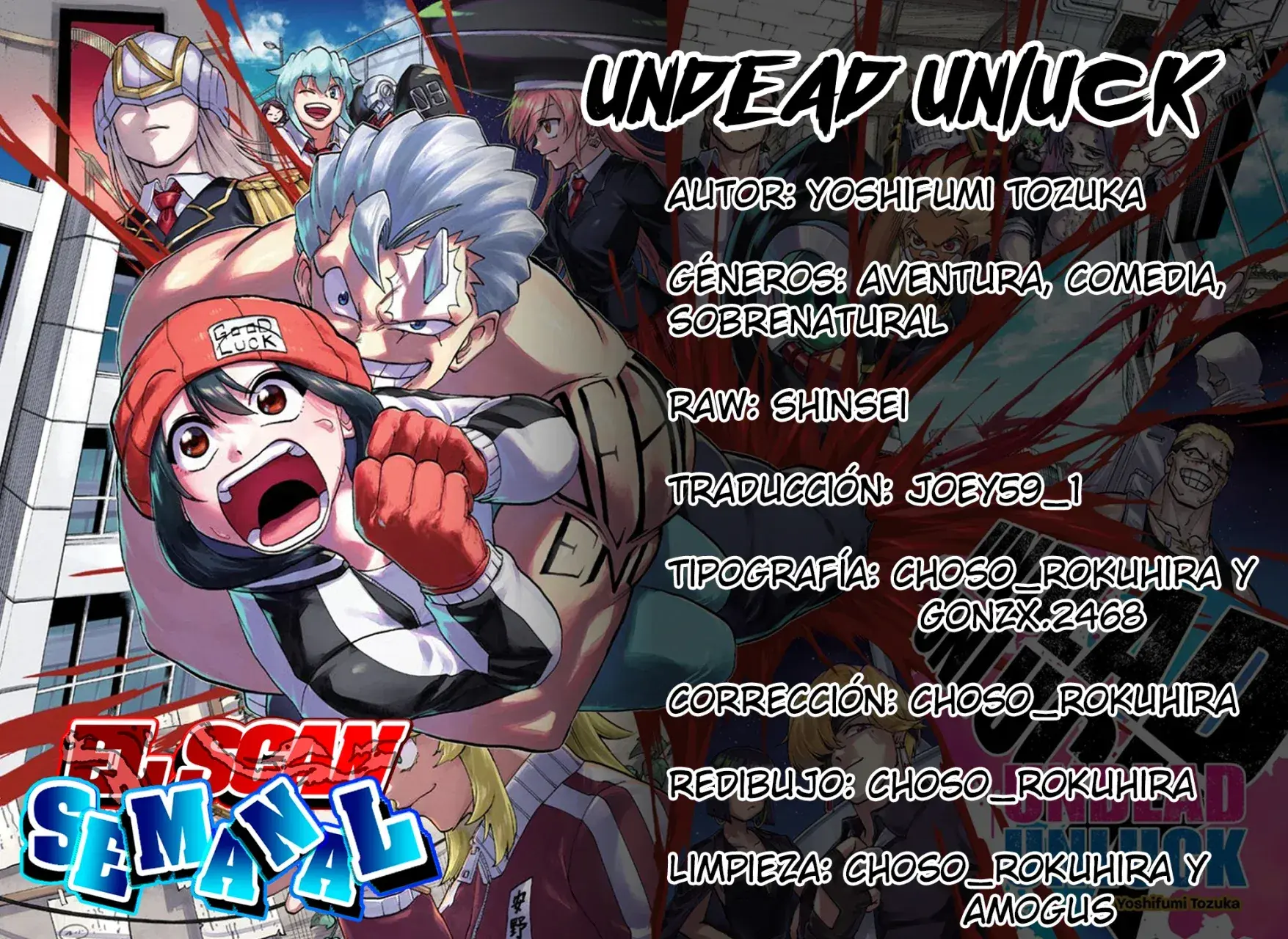 Read UNDEAD UNLUCK Full Color ES Manga Online