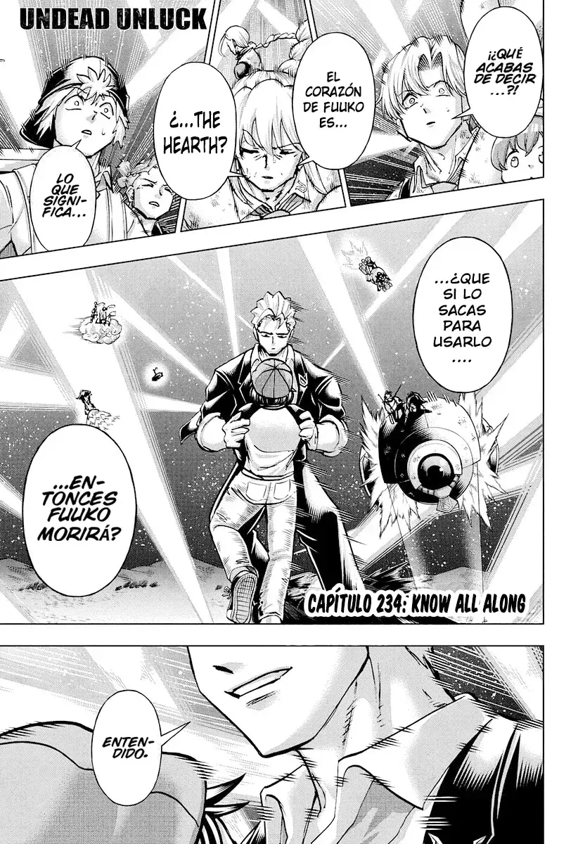 Read UNDEAD UNLUCK Full Color ES Manga Online