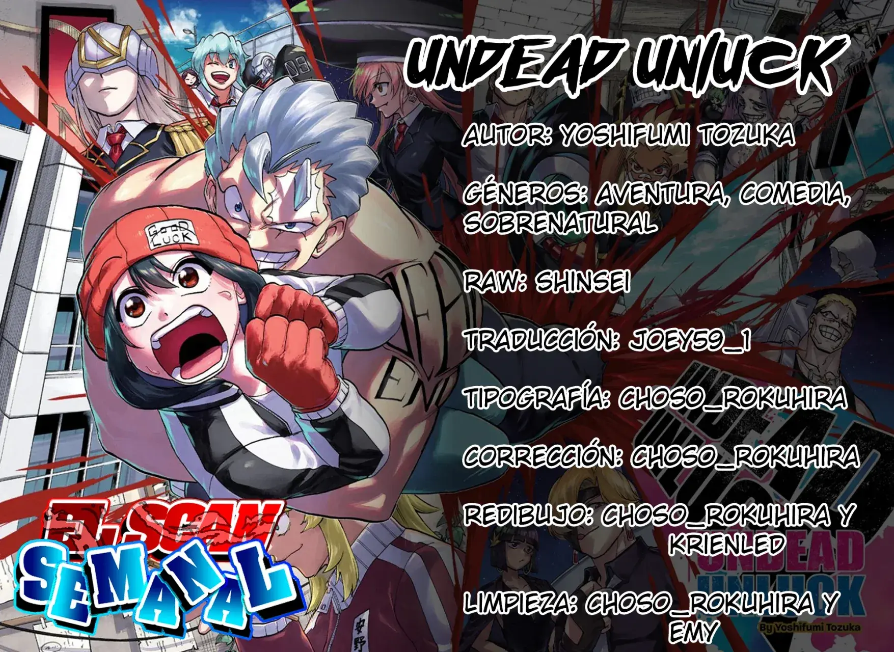 Read UNDEAD UNLUCK Full Color ES Manga Online