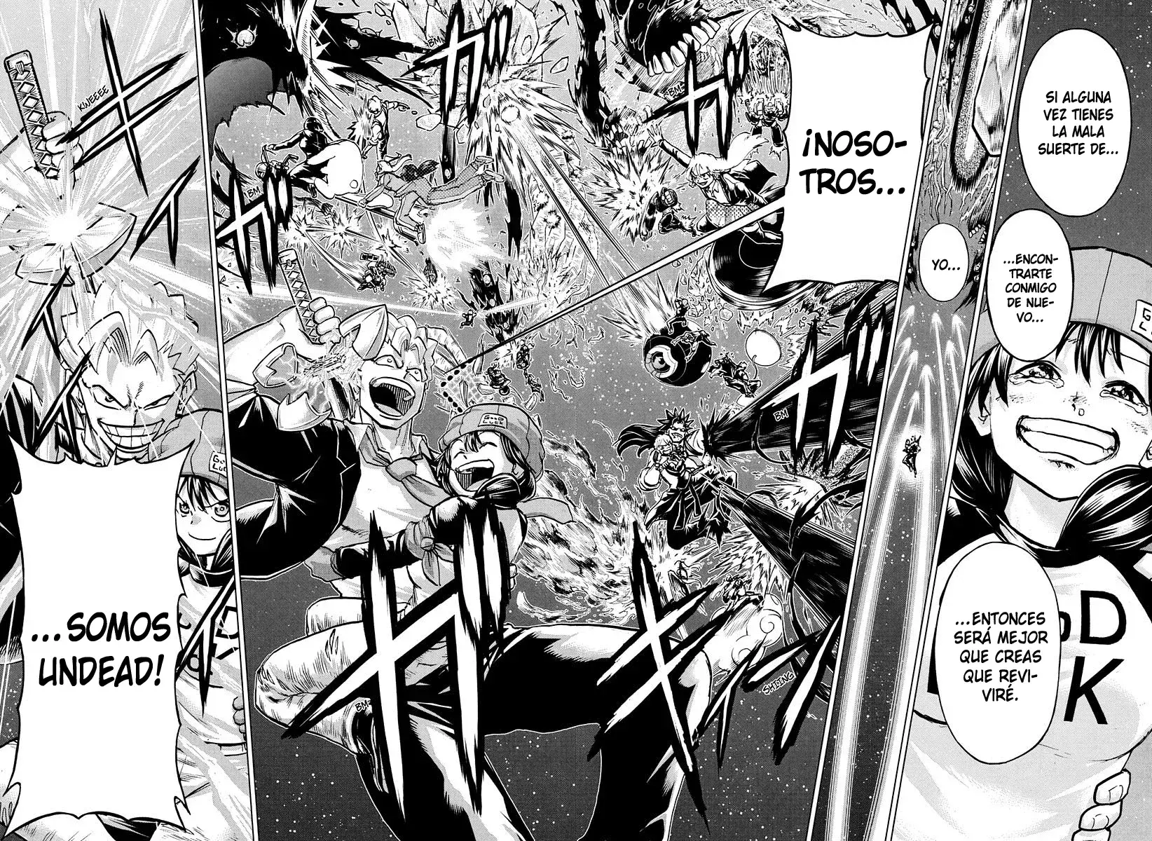 Read UNDEAD UNLUCK Full Color ES Manga Online