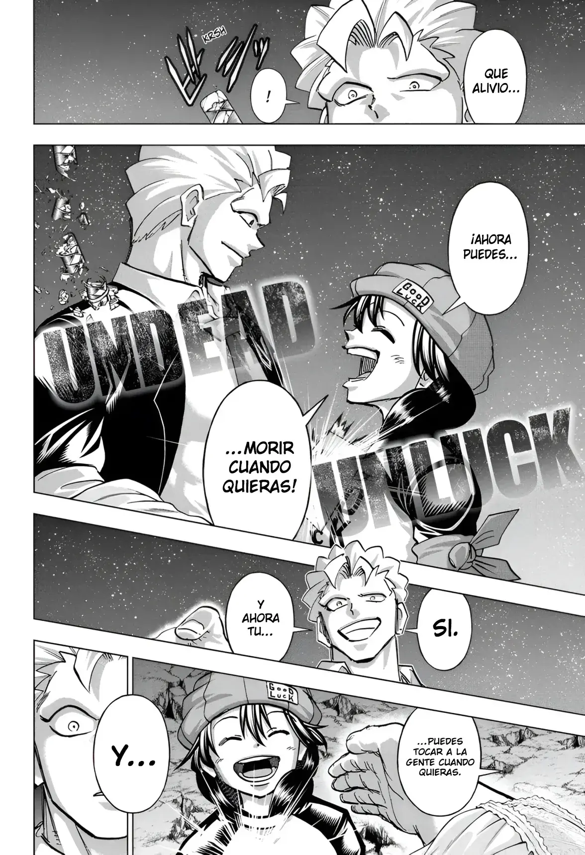 Read UNDEAD UNLUCK Full Color ES Manga Online
