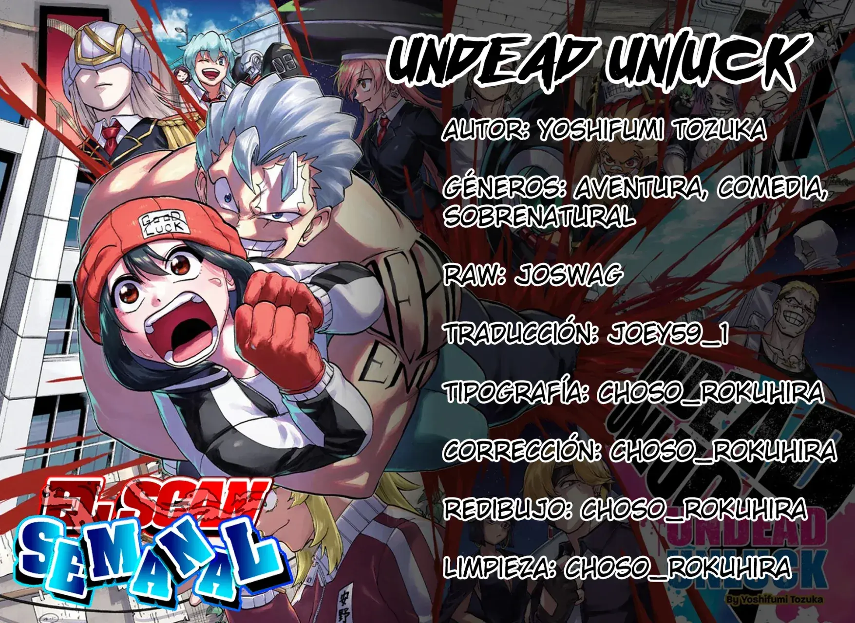 Read UNDEAD UNLUCK Full Color ES Manga Online