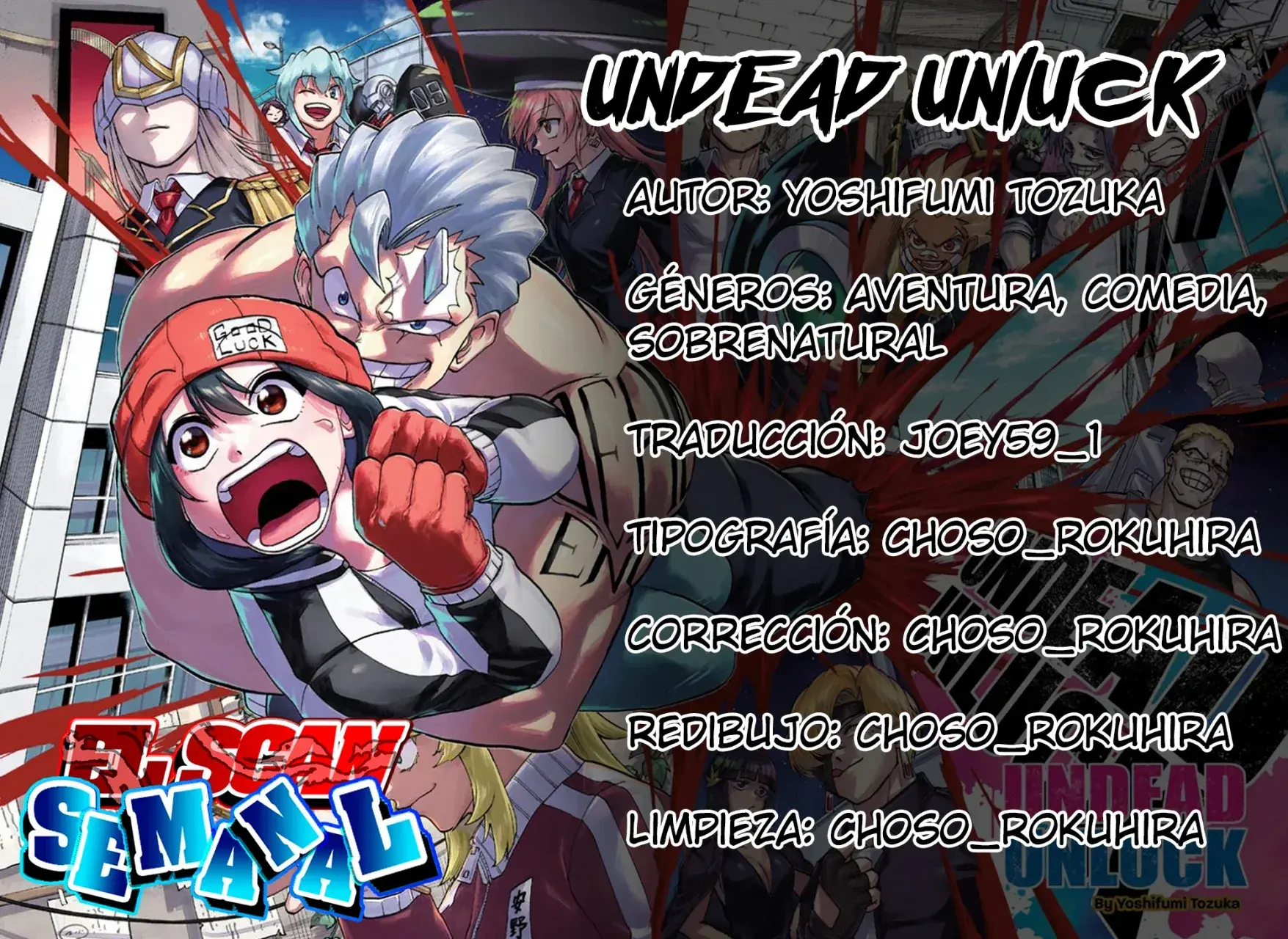 Read UNDEAD UNLUCK Full Color ES Manga Online
