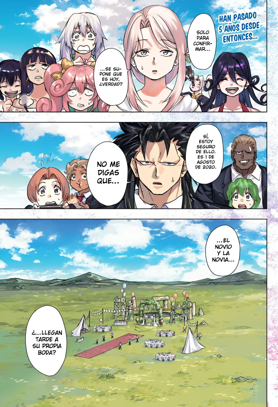 Read UNDEAD UNLUCK Full Color ES Manga Online