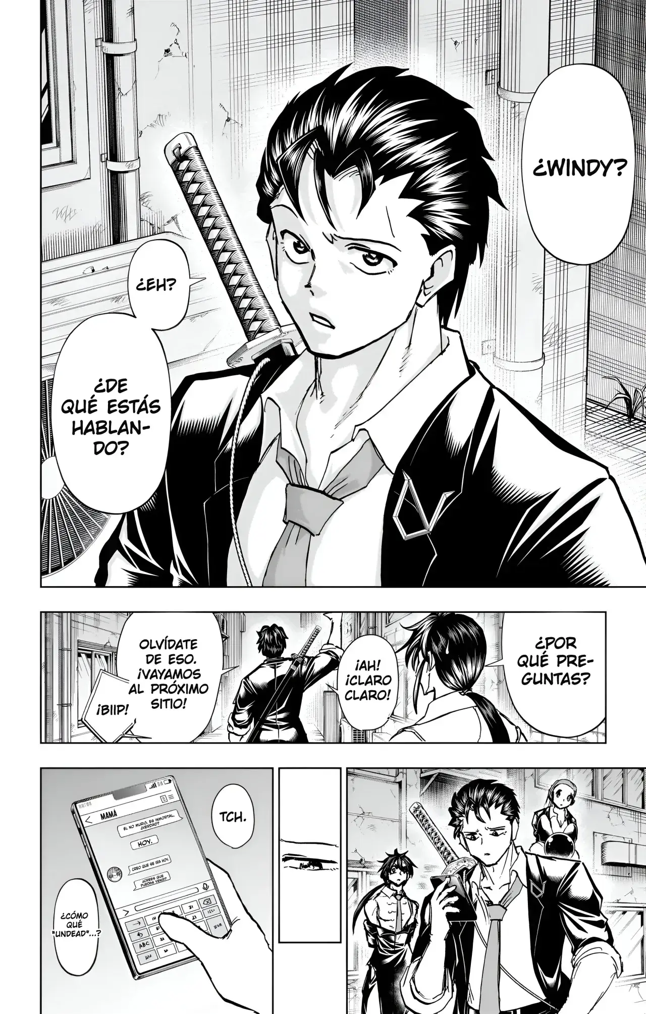 Read UNDEAD UNLUCK Full Color ES Manga Online
