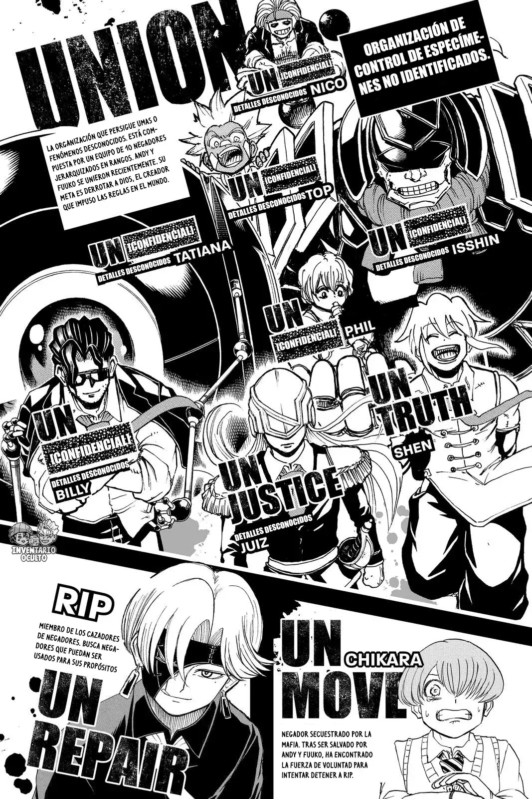 Read UNDEAD UNLUCK Full Color ES Manga Online