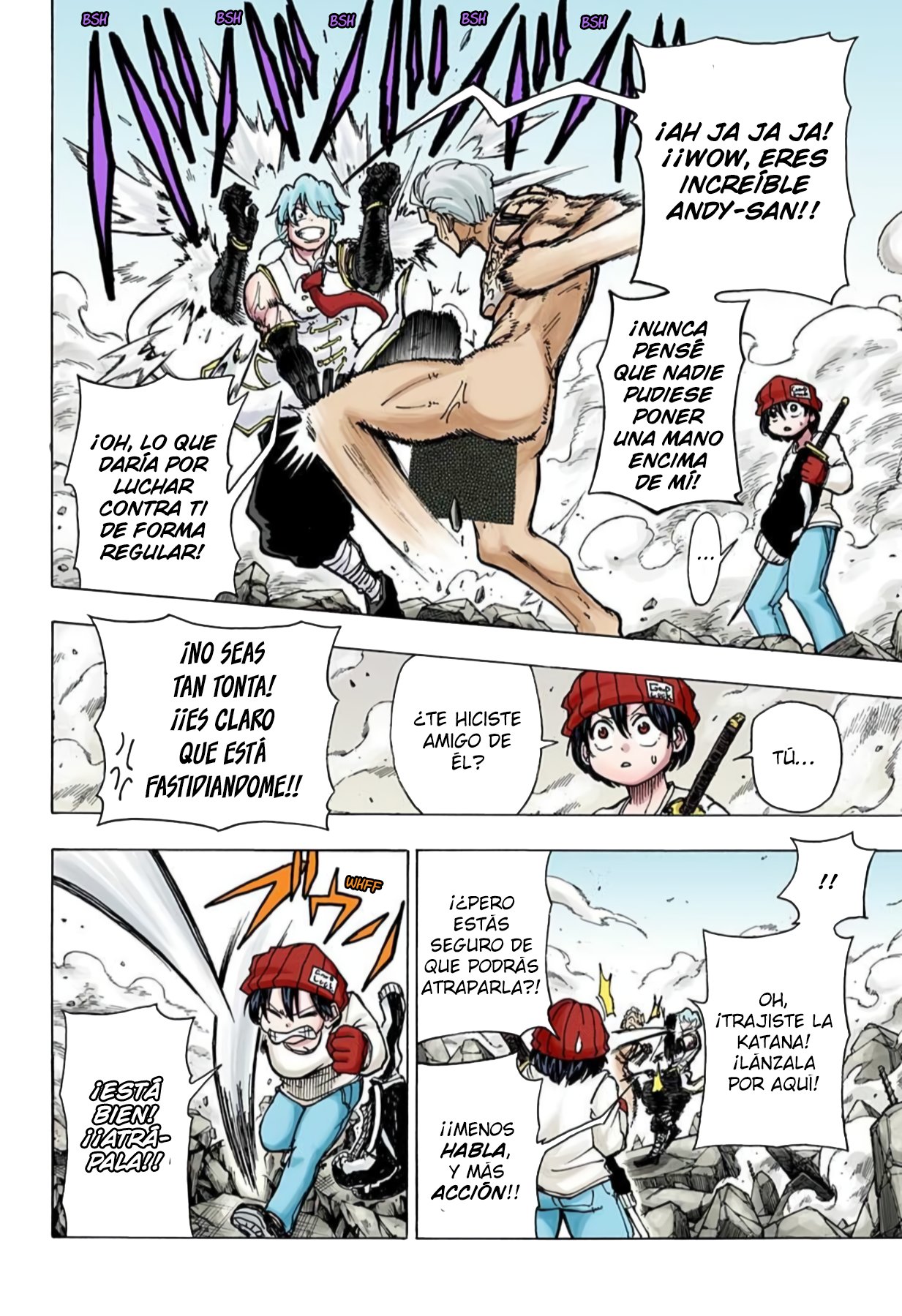 Read UNDEAD UNLUCK Full Color ES Manga Online