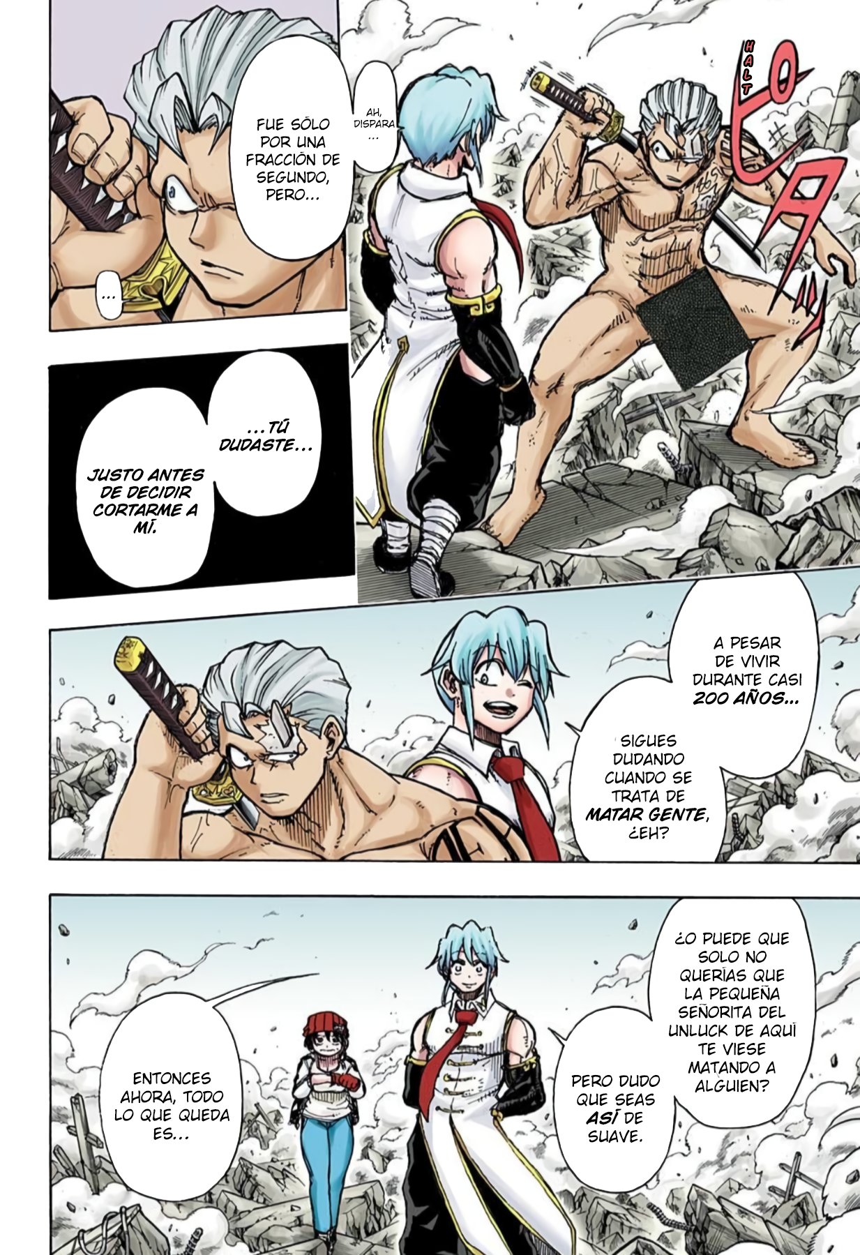 Read UNDEAD UNLUCK Full Color ES Manga Online