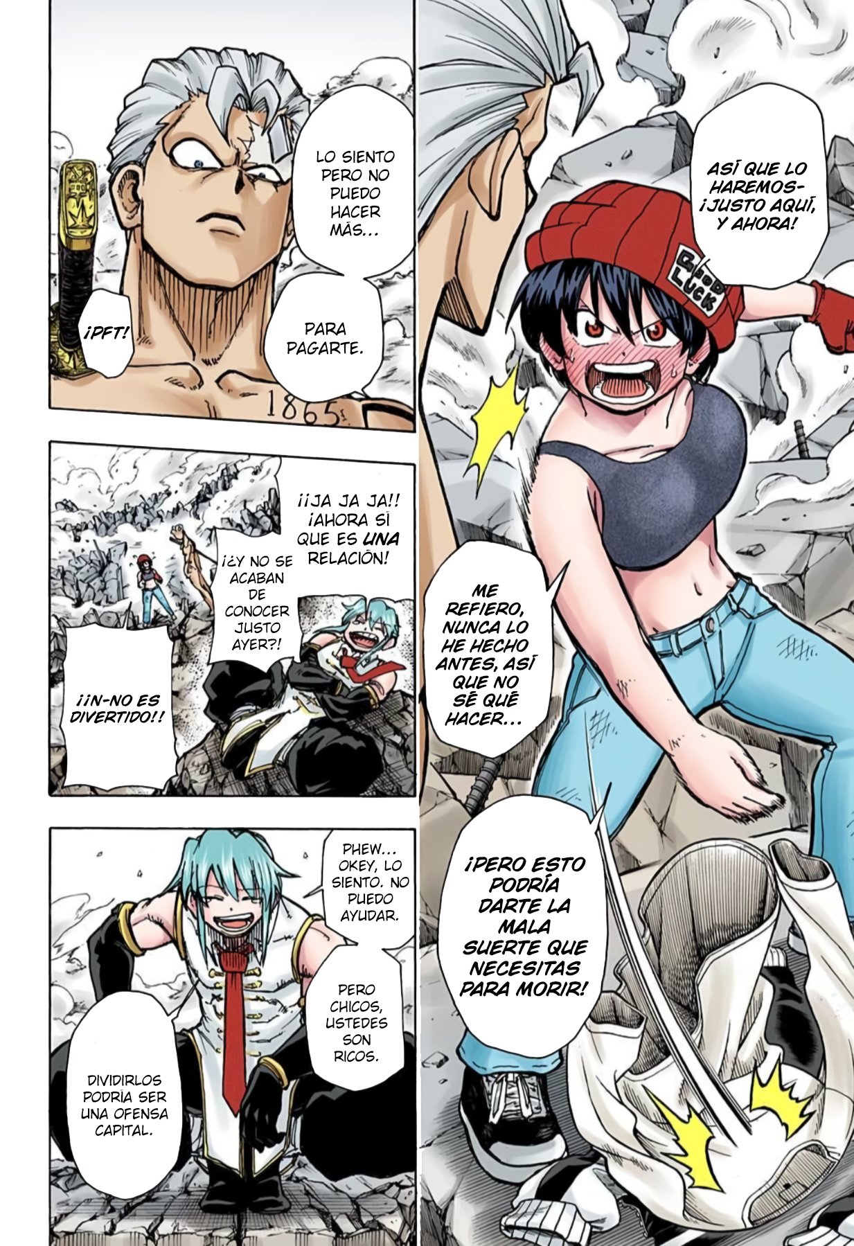 Read UNDEAD UNLUCK Full Color ES Manga Online