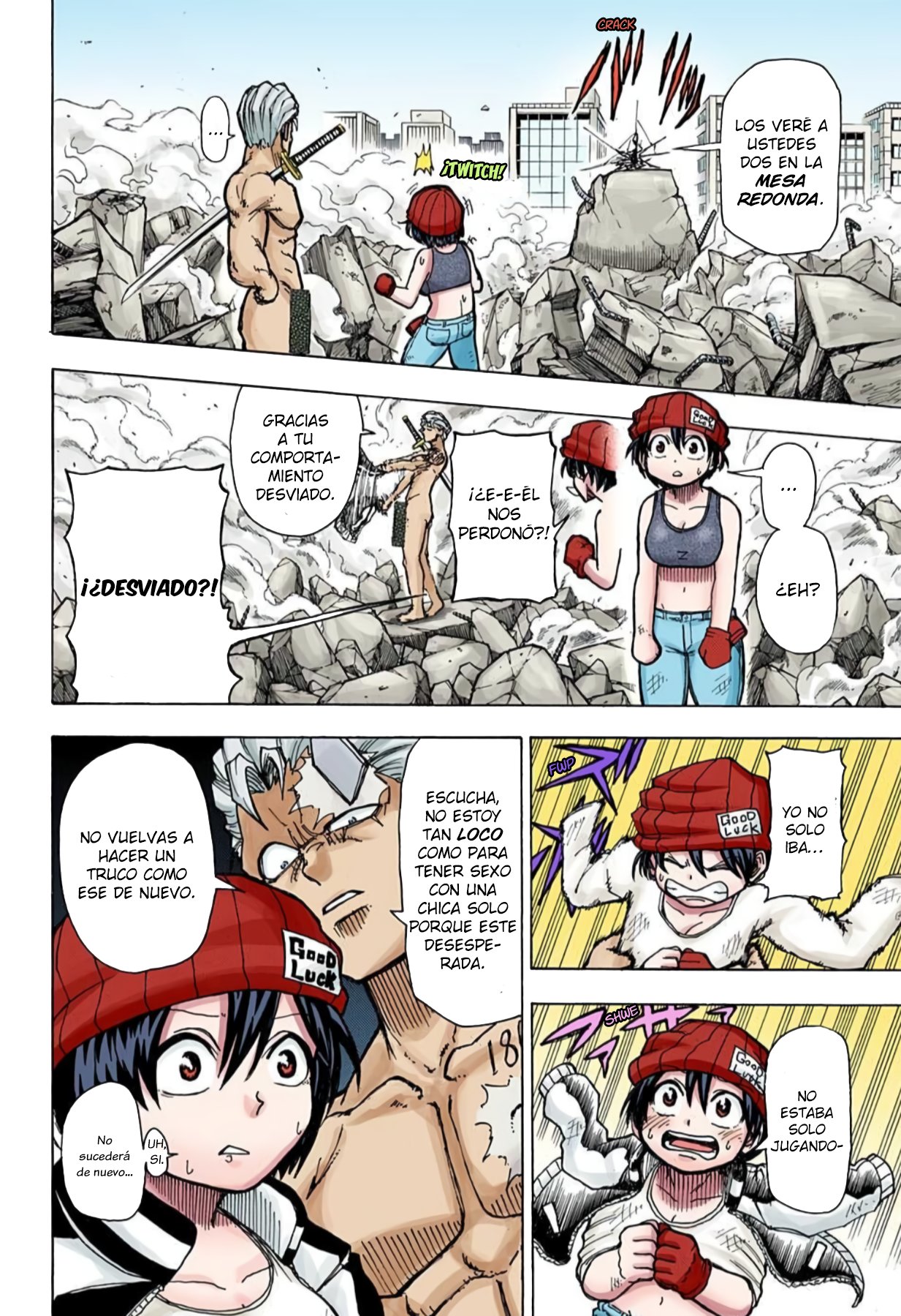 Read UNDEAD UNLUCK Full Color ES Manga Online