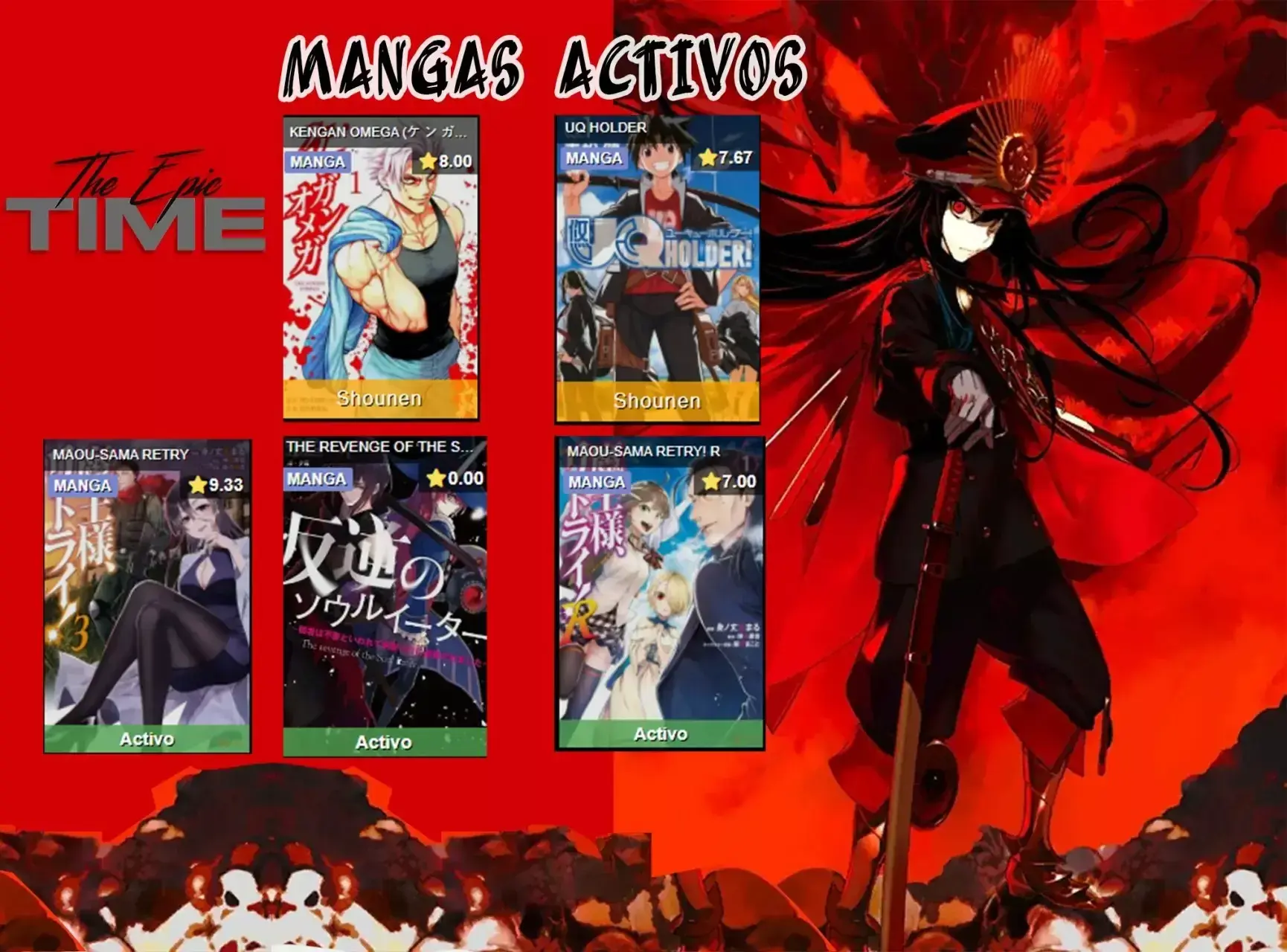 Read UNDEAD UNLUCK Full Color ES Manga Online