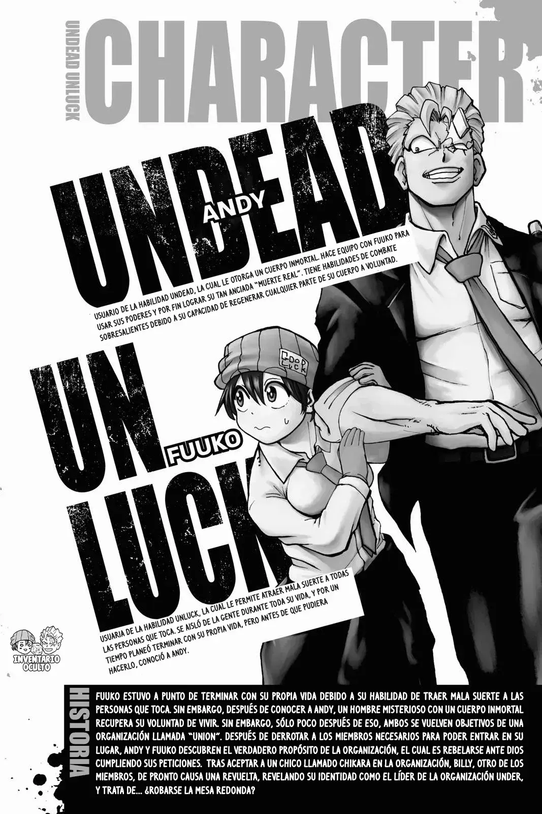 Read UNDEAD UNLUCK Full Color ES Manga Online
