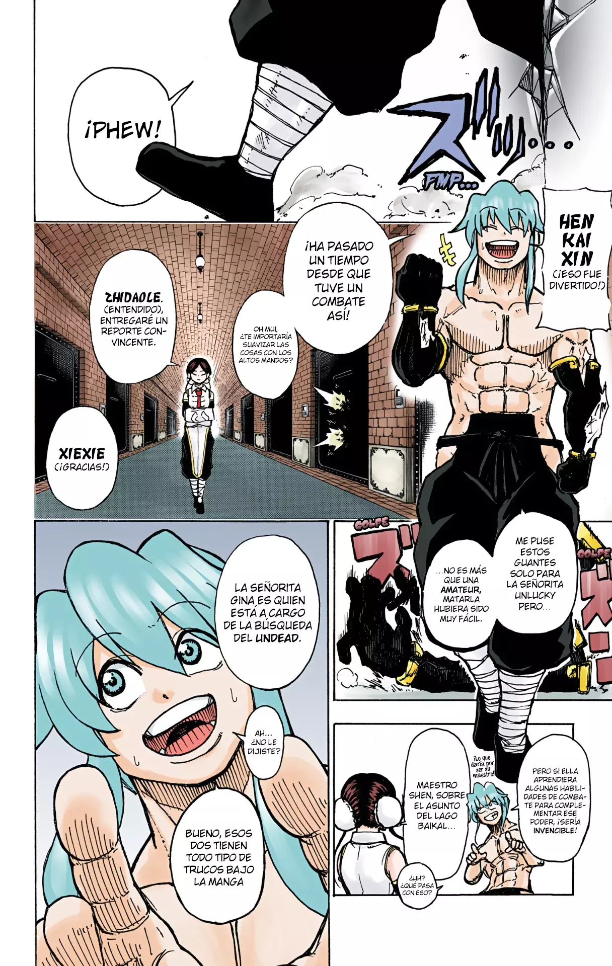 Read UNDEAD UNLUCK Full Color ES Manga Online