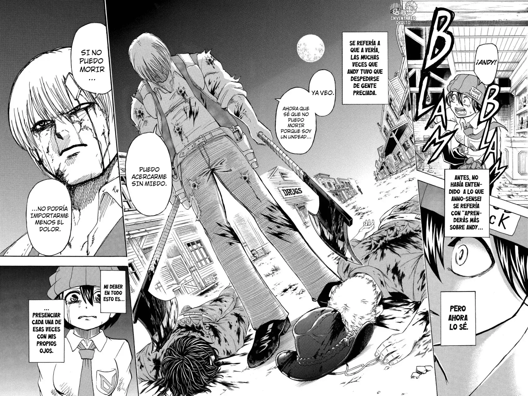 Read UNDEAD UNLUCK Full Color ES Manga Online