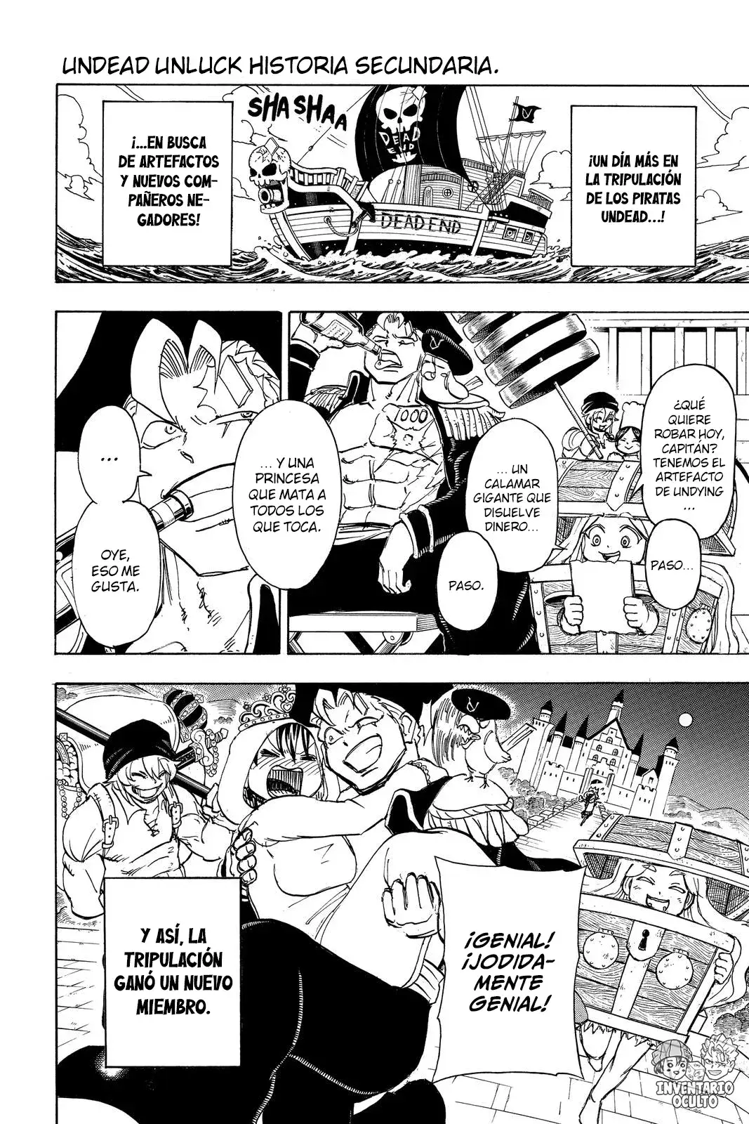 Read UNDEAD UNLUCK Full Color ES Manga Online