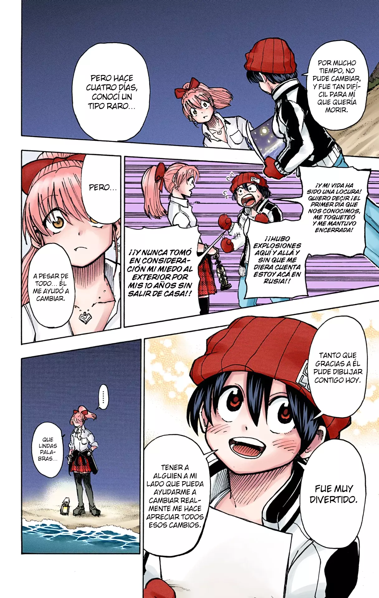 Read UNDEAD UNLUCK Full Color ES Manga Online