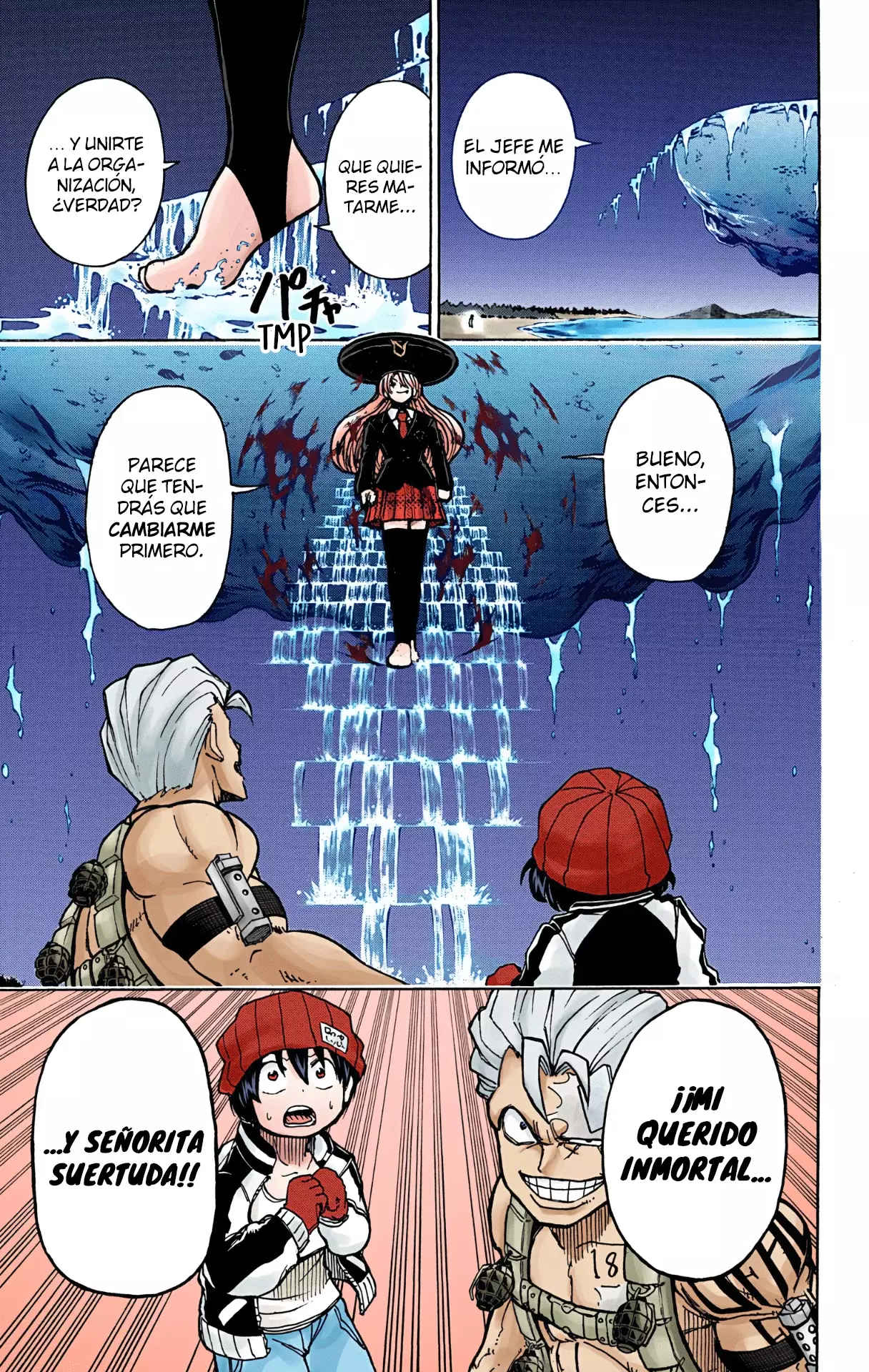 Read UNDEAD UNLUCK Full Color ES Manga Online