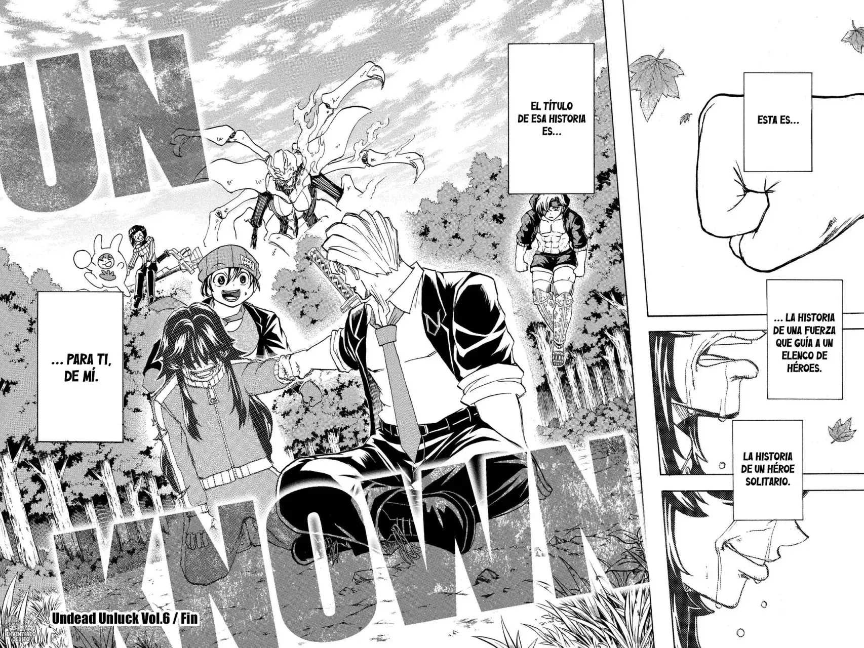 Read UNDEAD UNLUCK Full Color ES Manga Online