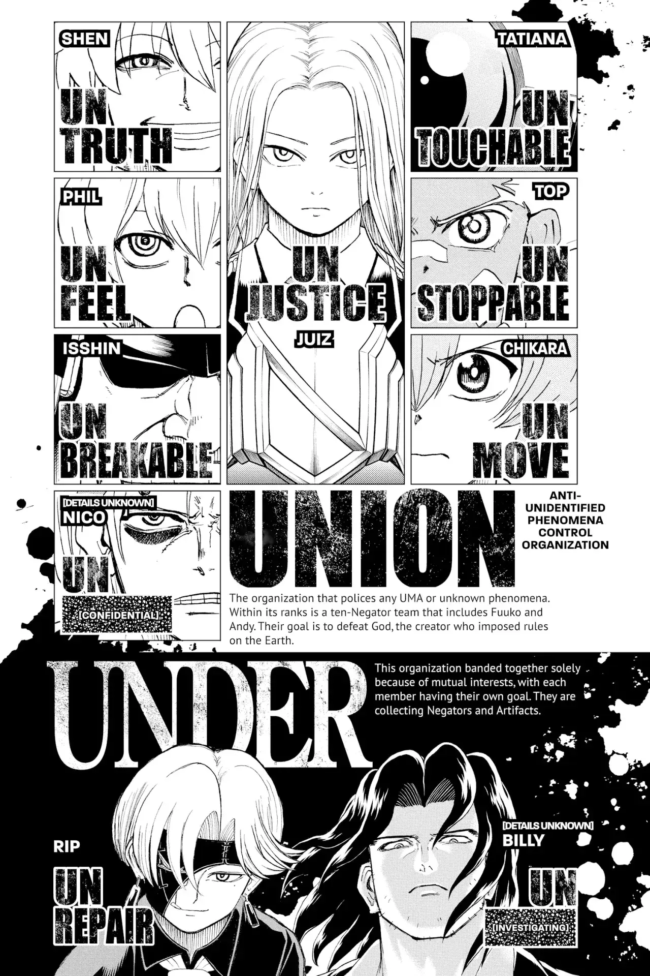 Read UNDEAD UNLUCK Full Color ES Manga Online