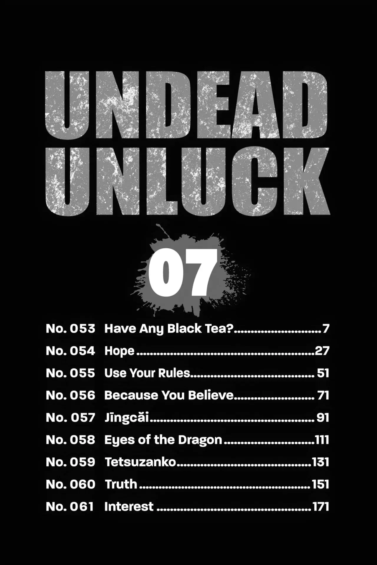 Read UNDEAD UNLUCK Full Color ES Manga Online