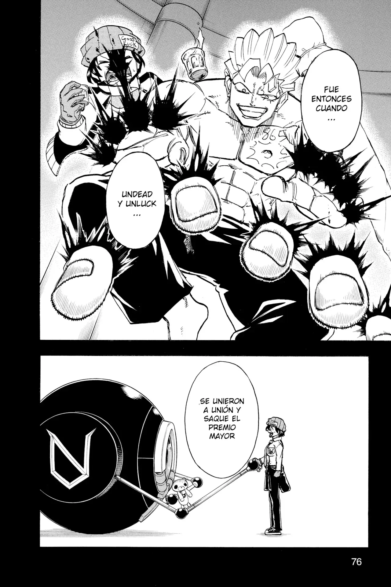 Read UNDEAD UNLUCK Full Color ES Manga Online