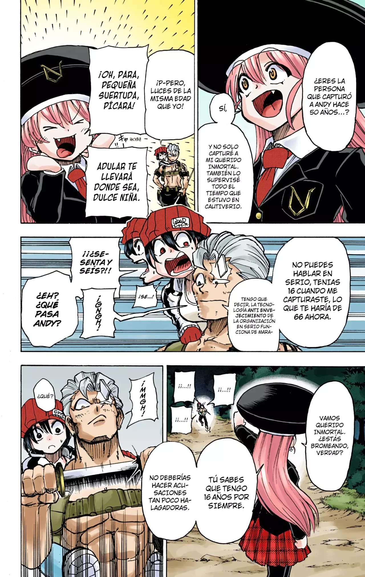 Read UNDEAD UNLUCK Full Color ES Manga Online