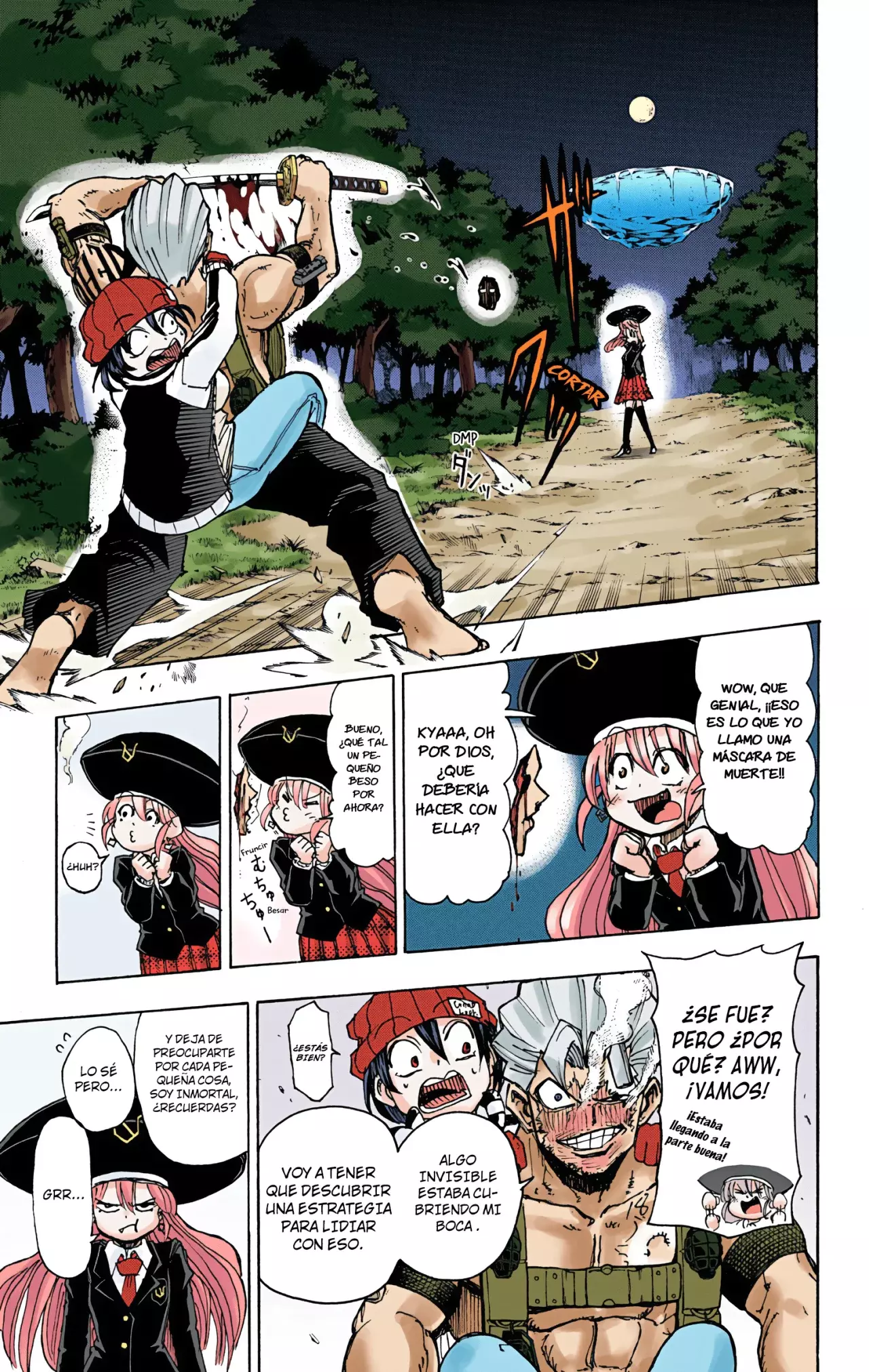 Read UNDEAD UNLUCK Full Color ES Manga Online