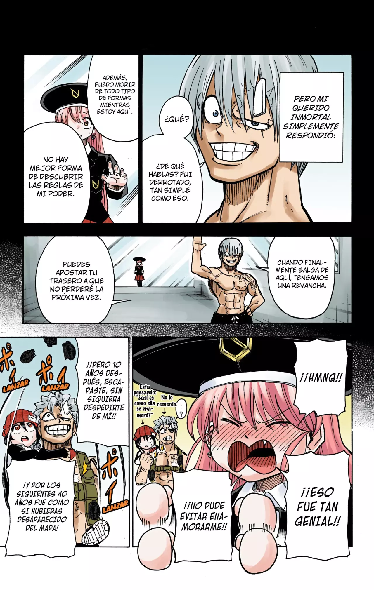 Read UNDEAD UNLUCK Full Color ES Manga Online
