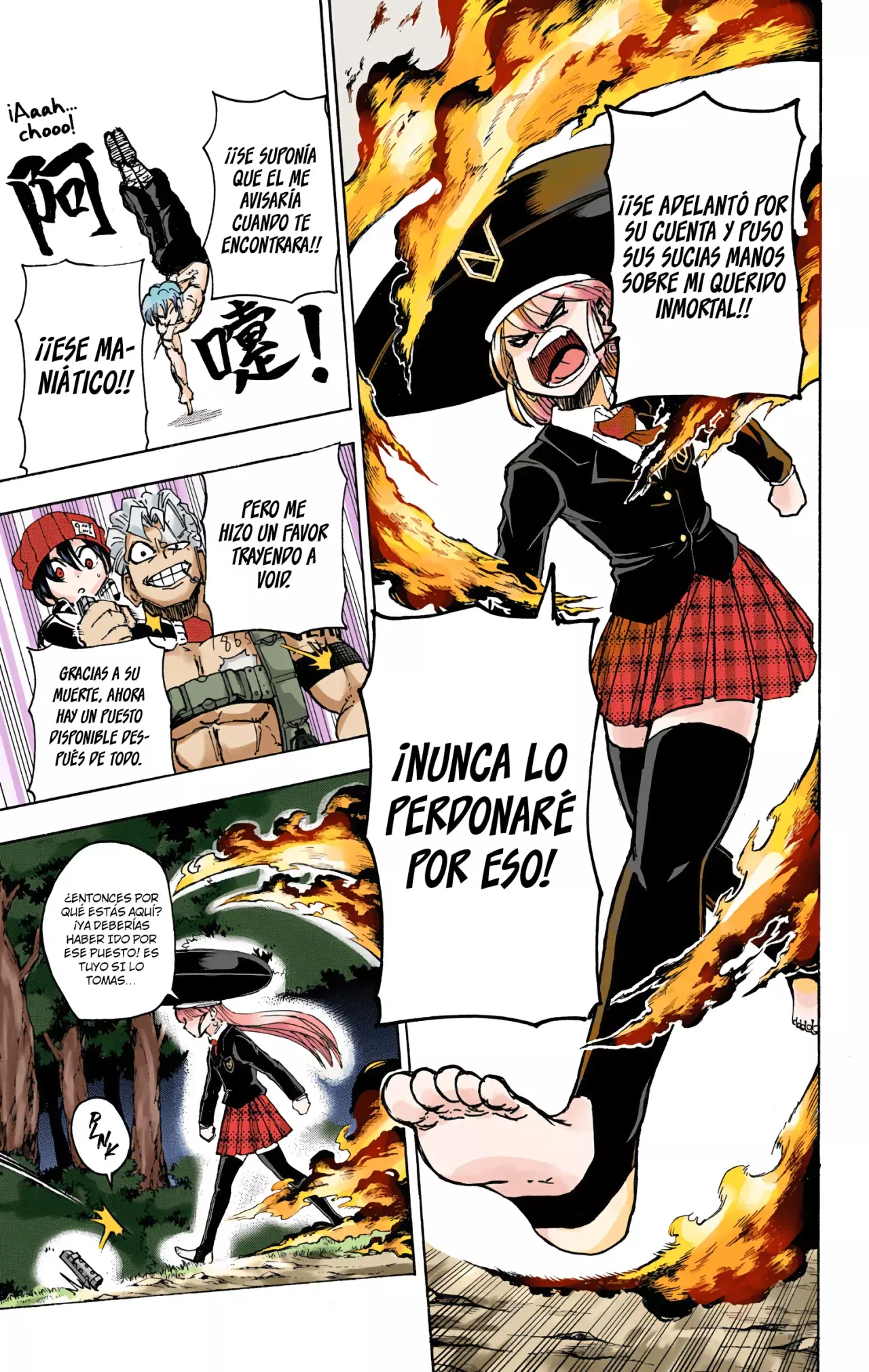 Read UNDEAD UNLUCK Full Color ES Manga Online