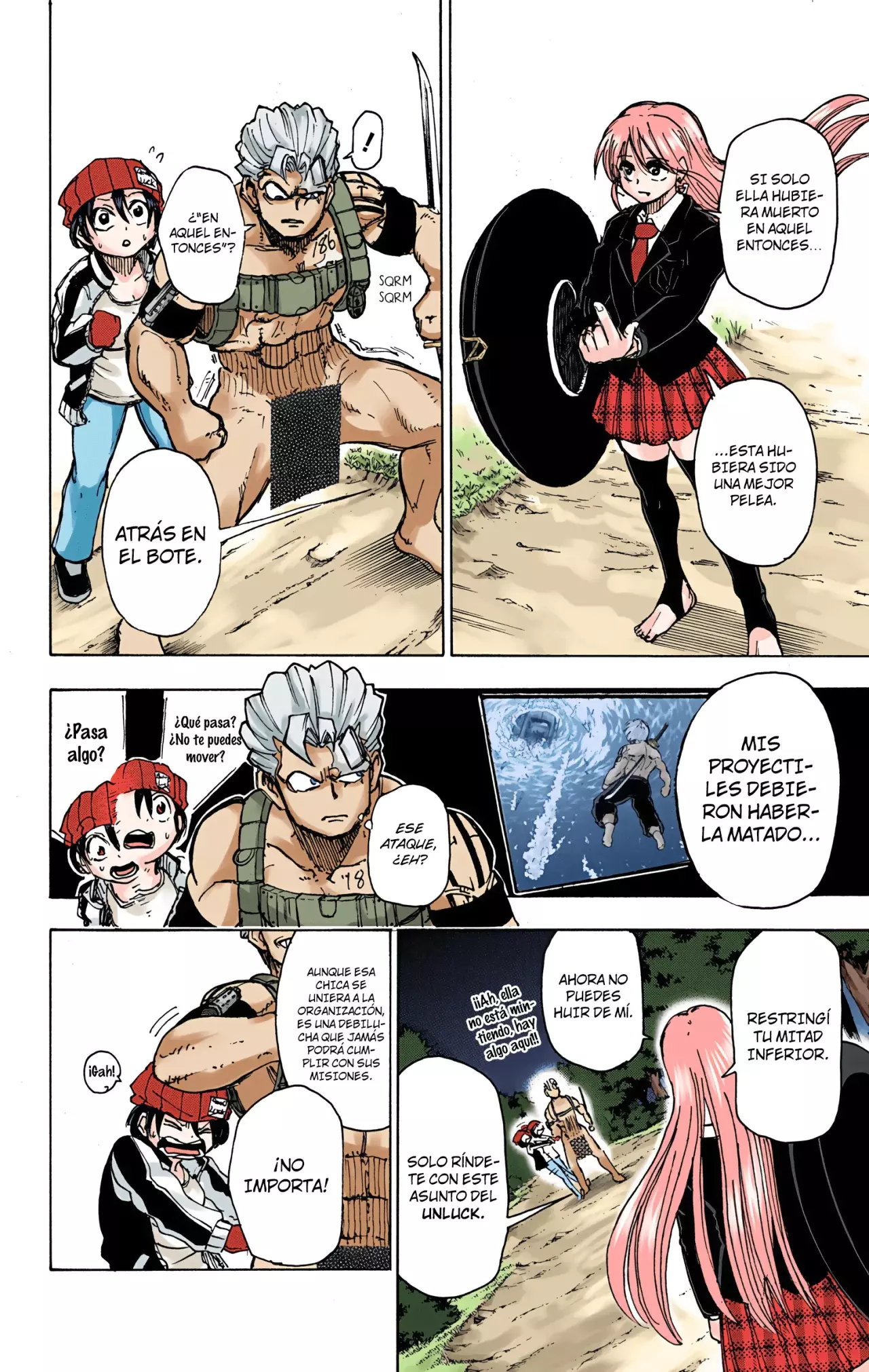 Read UNDEAD UNLUCK Full Color ES Manga Online