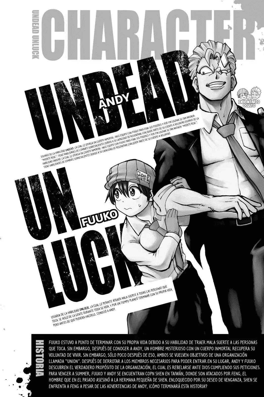 Read UNDEAD UNLUCK Full Color ES Manga Online