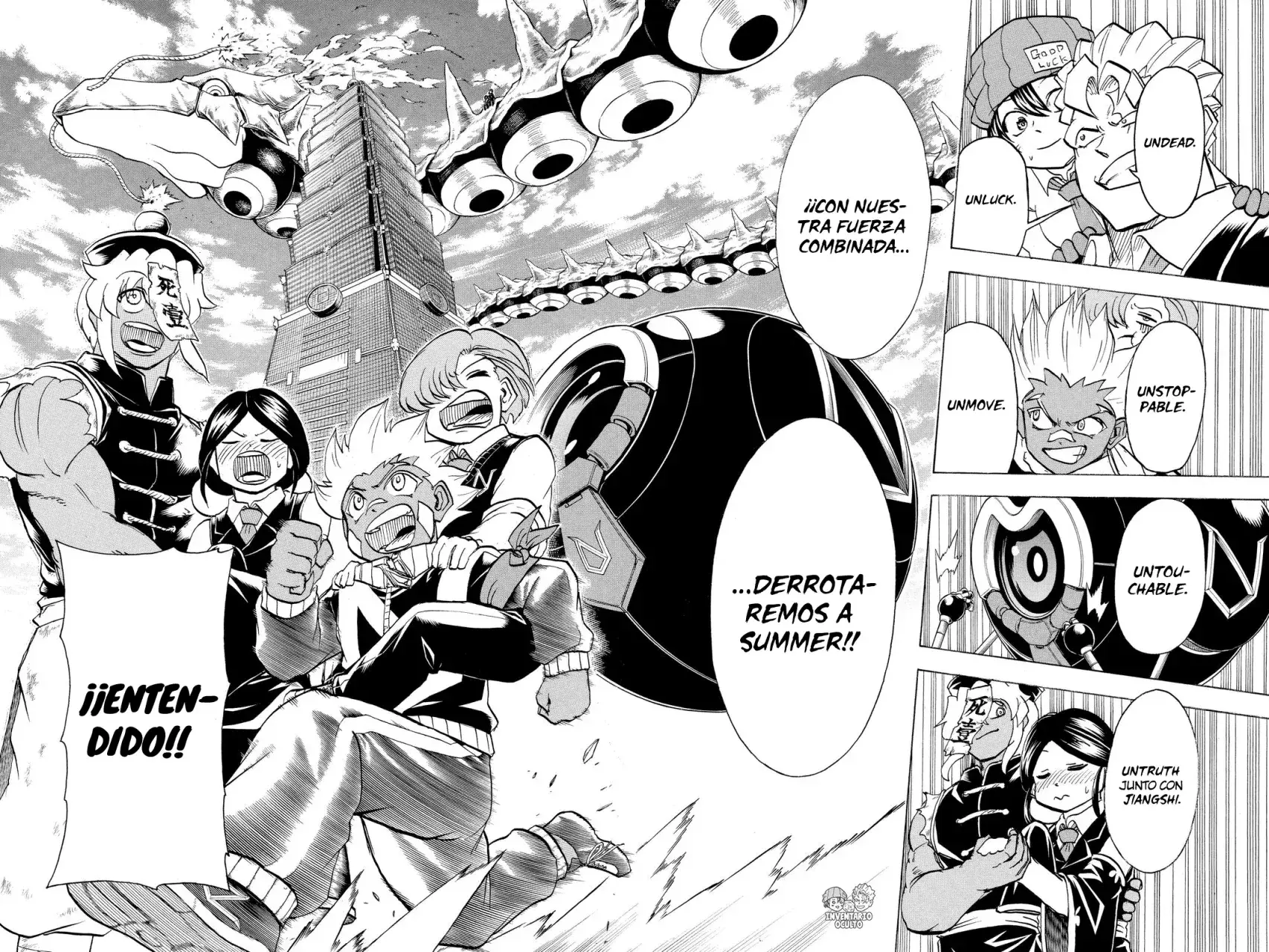 Read UNDEAD UNLUCK Full Color ES Manga Online