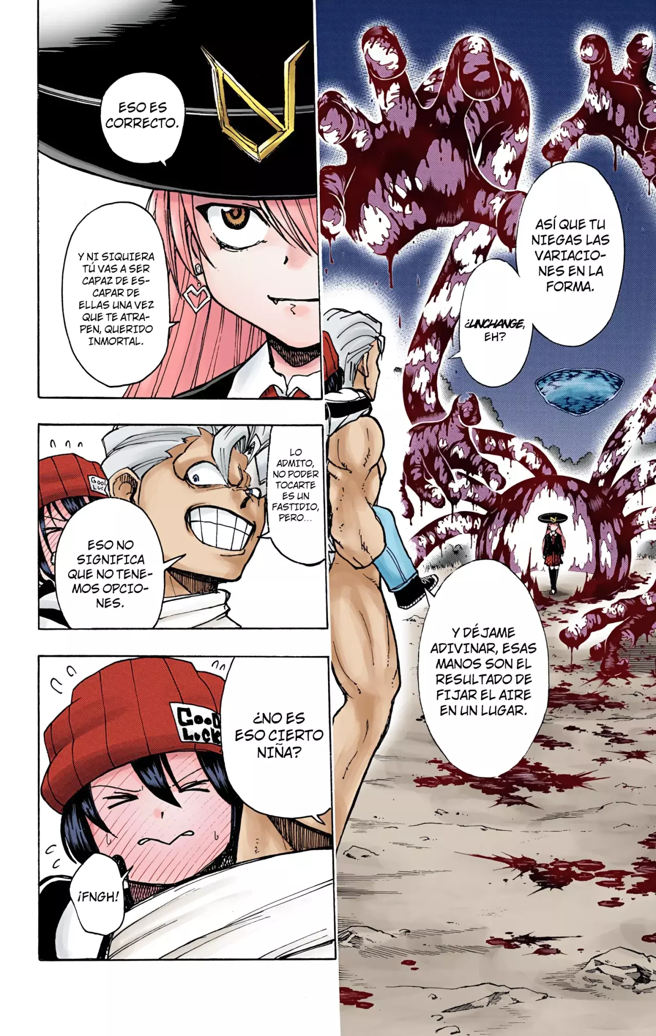 Read UNDEAD UNLUCK Full Color ES Manga Online